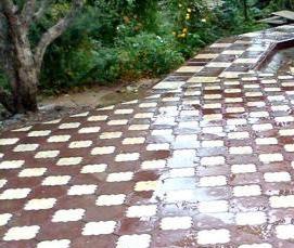 тротуарная плитка клен - вариант 3