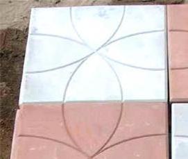 тротуарная плитка клен - вариант 2