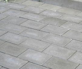 тротуарная плитка паркет серая - тип 4
