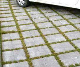 тротуарная плитка паркет серая - тип 2