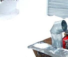 уборка снега культиватором - тип 1