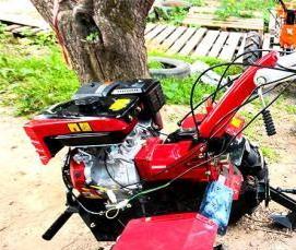 уборка снега культиватором - тип 2