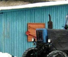 уборка снега МТЗ-82 - вариант 4