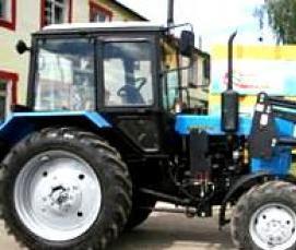 уборка снега МТЗ-82 - вариант 3