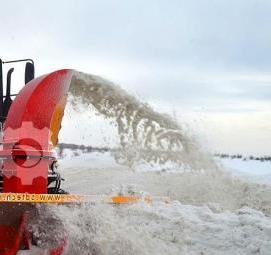 уборка снега ротором Новосибирск