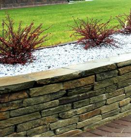 уголковая подпорная стенка - вариант 4