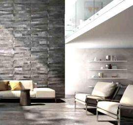 укладка керамогранита на фасад - тип 1