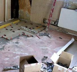 укладка керамогранита на пол 60х60 - вариант 4