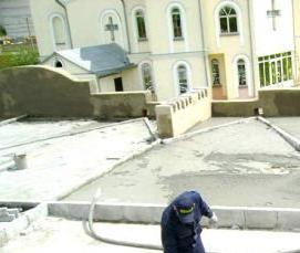 укладка плоской кровли - вариант 2