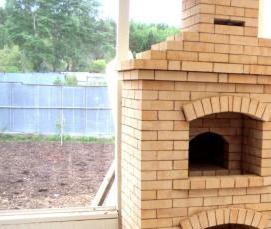 уличная печь-барбекю - тип 2