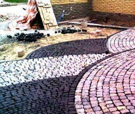 уличная плитка брусчатка - модель 4