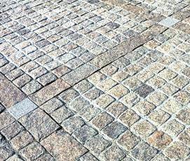 уличная плитка брусчатка - модель 2