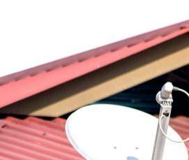 установка антенны на даче - вариант 4