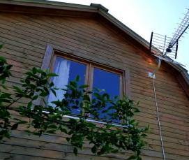 установка антенны на даче - вариант 3