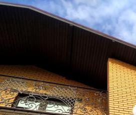 установка антенны на фасаде - тип 2