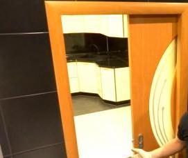 установка двери на балкон - модель 4