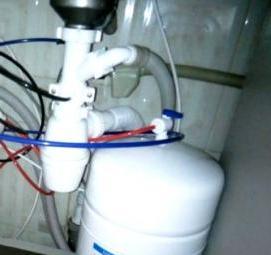 установка фильтра для воды под раковину Самара