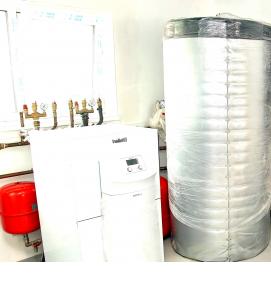 установка геотермальных тепловых насосов - тип 3