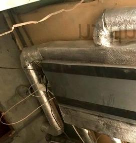 установка канального кондиционера - модель 4