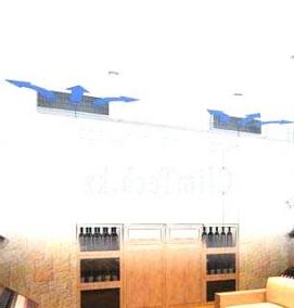 установка канального кондиционера - модель 3