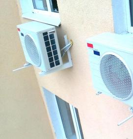 установка кондиционера - модель 3