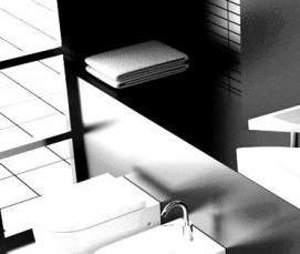 установка маленькой раковины в туалете - вариант 4