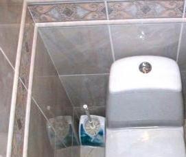 установка маленькой раковины в туалете - вариант 3