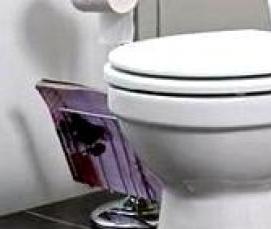 установка насоса для унитаза - вариант 3