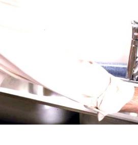 установка раковины для инвалидов - вариант 2