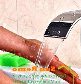 установка сенсорного смесителя - модель 2