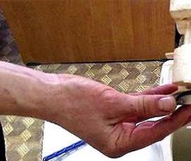 установка унитаза с нижним подводом воды - модель 1