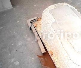 установка ванны на блоки - тип 3