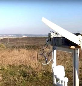 установка ветрогенератора - вариант 4