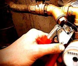 установка водосчетчиков - тип 2