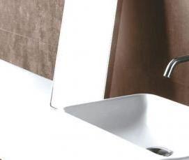 установка врезной раковины - тип 3