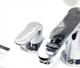 установка врезных смесителей - тип 4