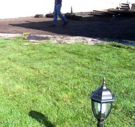 устройство искусственного газона - модель 1