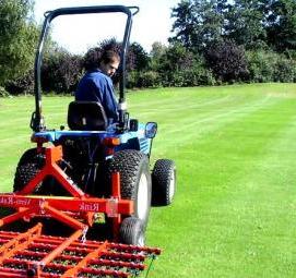 устройство искусственного газона - модель 3