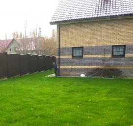 устройство посевного газона - модель 3