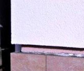 утепление цоколя пенопластом - модель 1