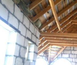 утепление деревянных перегородок - вариант 3