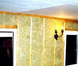 утепление деревянных стен - модель 2