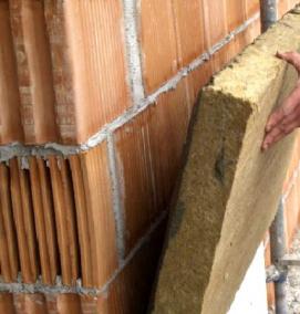 утепление дома ватой - модель 1