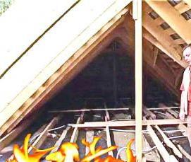 утепление мансарды - модель 1