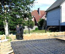 утепление монолитной плиты - модель 1