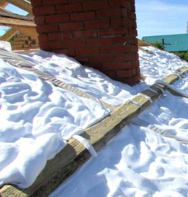 утепление пенопластом - модель 4