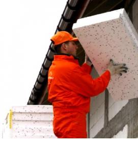 утепление пенопластом - модель 3