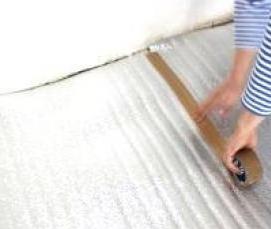 утепление полов пробкой - тип 2