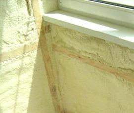 утепление потолка ППУ - модель 1