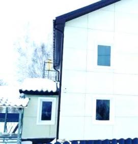 утепление вентилируемого фасада - модель 3